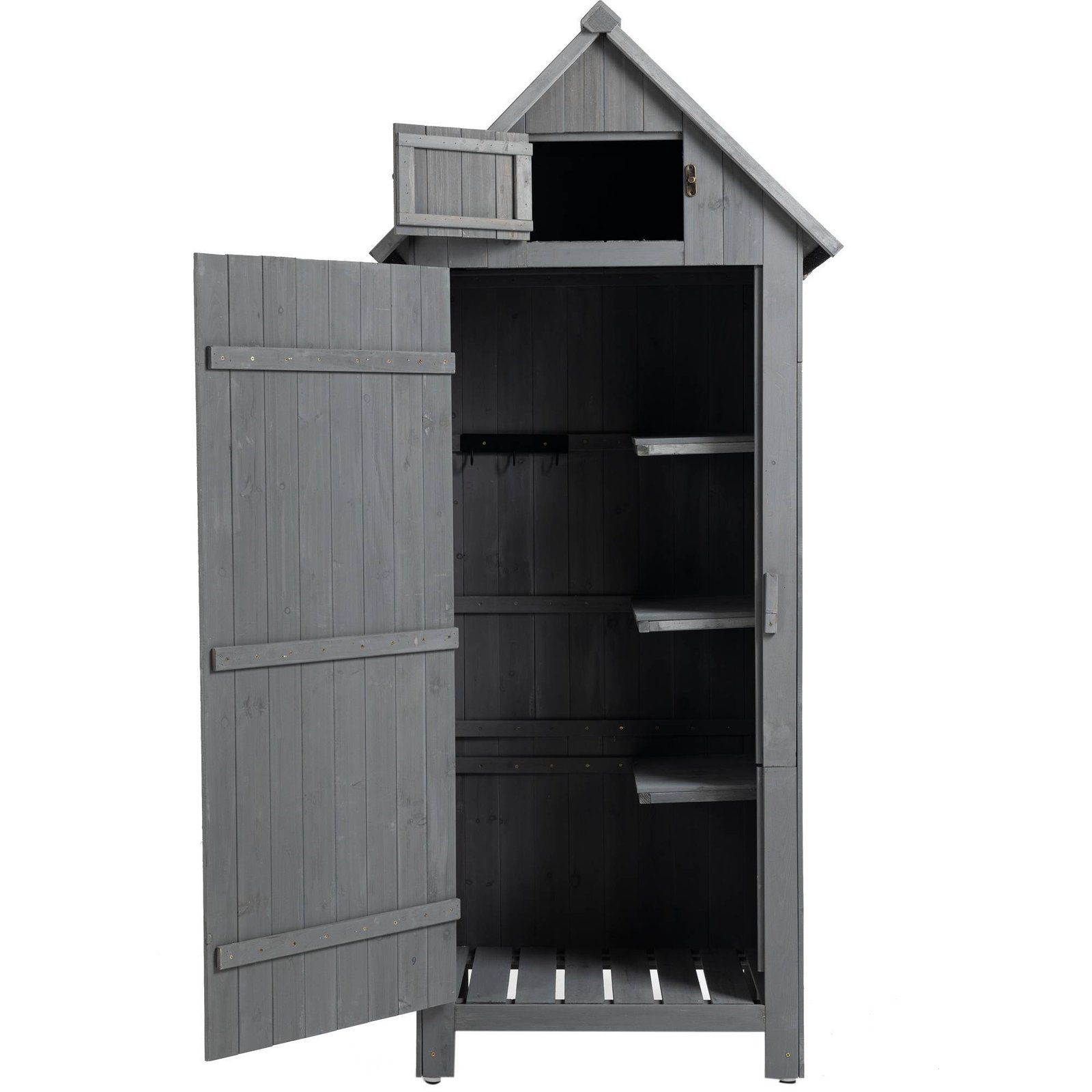 Outdoor Storage Cabinet Tool Shed Wooden Garden Shed - Image 3