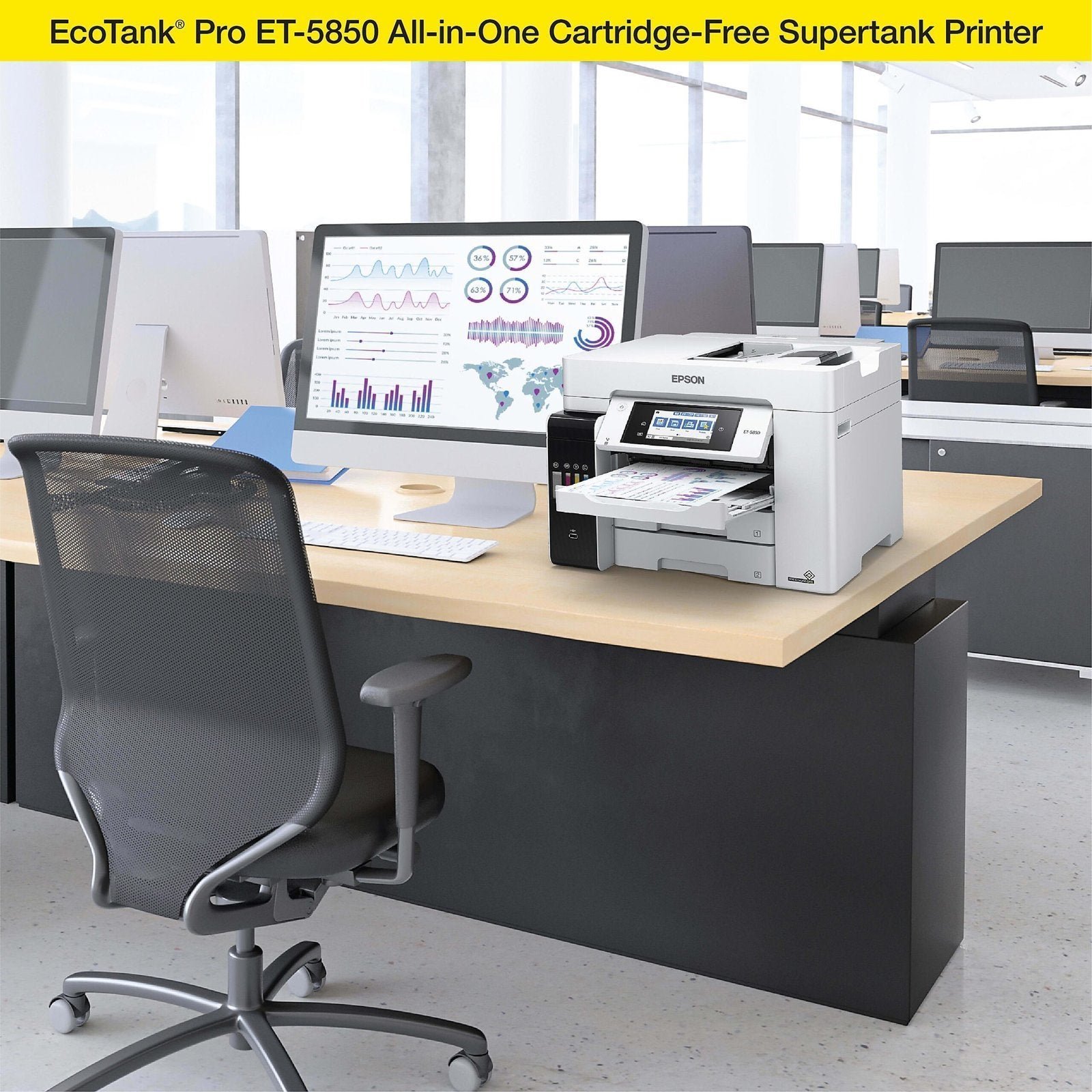 Epson EcoTank Pro ET-5850 Color Laser - Image 3