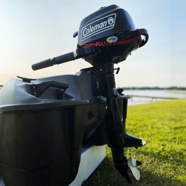 Coleman Powersports 5 HP 4 Stroke Outboard Boat Motor with Easy Pull Start F5BMS - Image 8