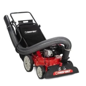 Troy-Bilt 24″ Gas Chipper Shredder Vacuum – 3-in-1 Yard Cleanup Machine