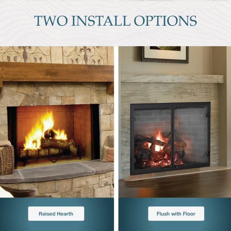 Majestic Biltmore 36 Inch Radiant Wood Burning Fireplace - Image 2