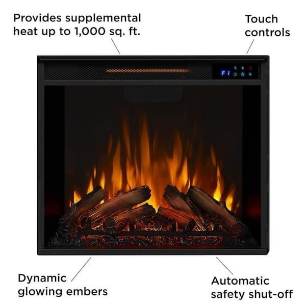 Real Flame Hollis 32″ Electric Fireplace - Image 8