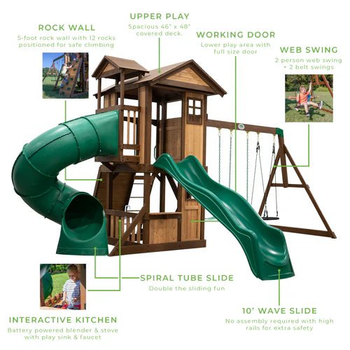 Backyard Discovery Tacoma Falls Swing Set - Image 5