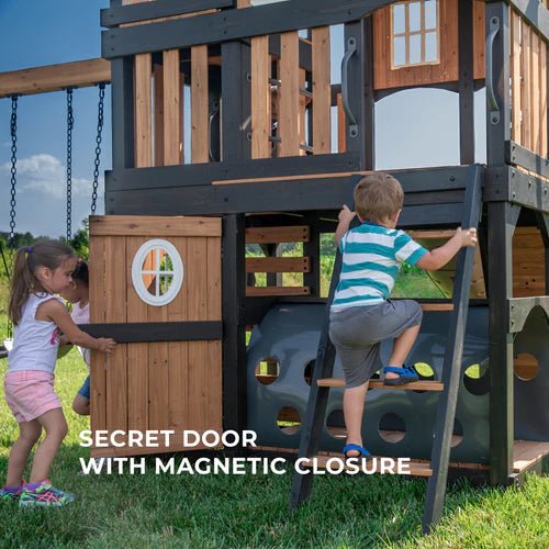 Backyard Discovery Mystic Tower Swing Set - Image 5
