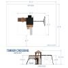 Backyard Discovery Timber Crossing Swing Set - Image 5