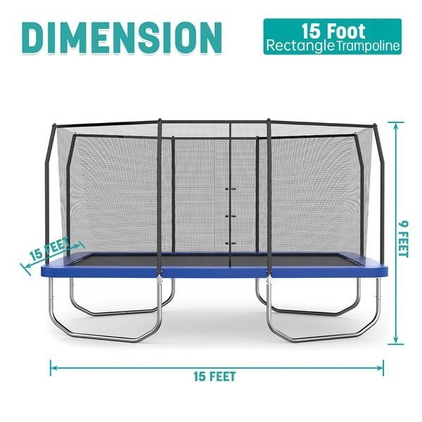 Skywalker 15′ x 9′ Rectangle Trampoline - Image 4