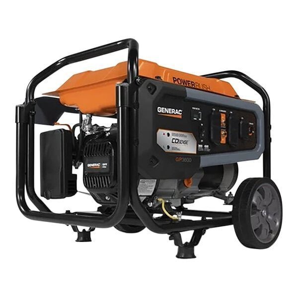 Generac GP Series GP3600 Gasoline-Powered Portable Generator with Recoil Pull Start 7721 – 3,600/4,500W, 120V - Image 2