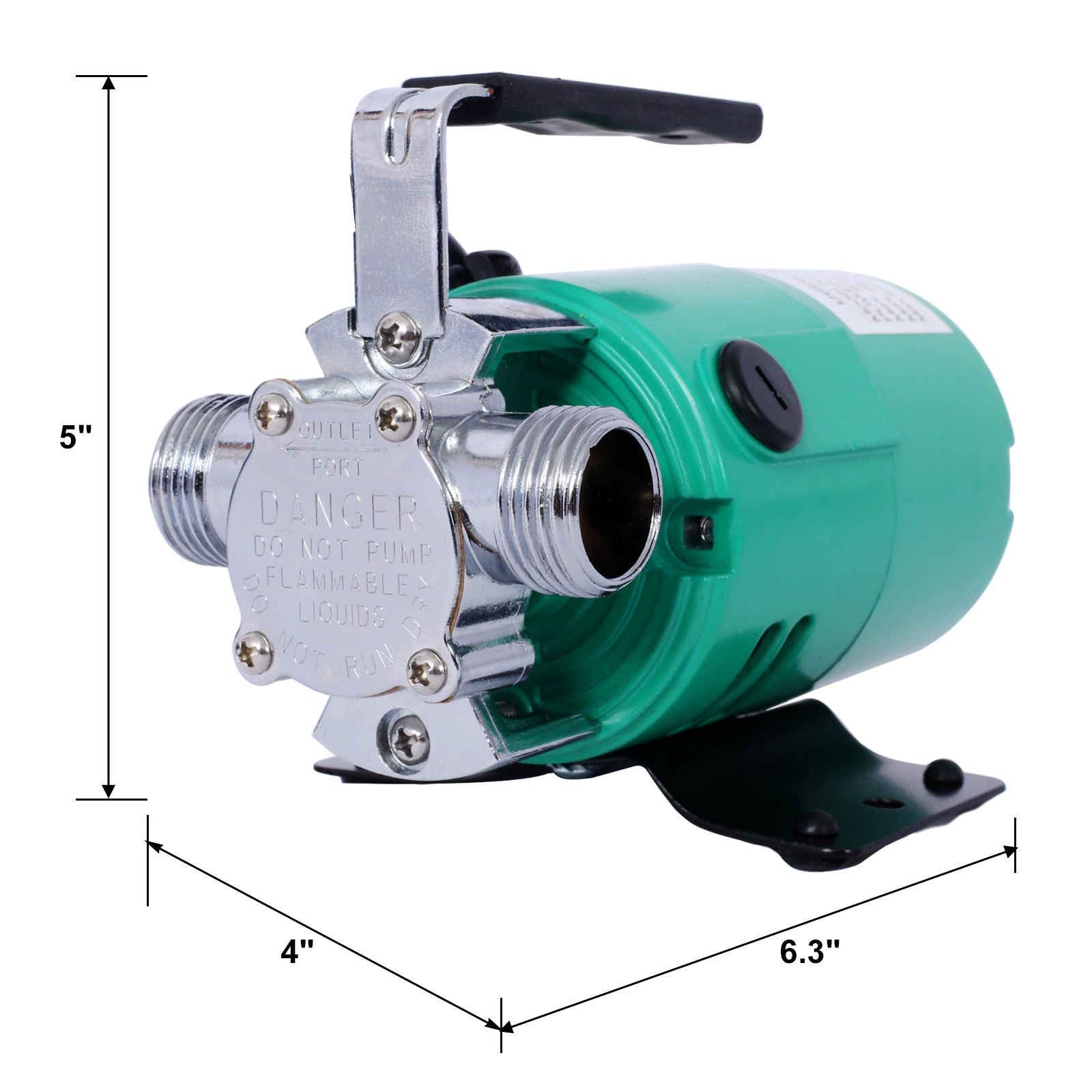 330 GPH Utility Pump with 6-Foot Hose Kit for Garden, Pool, Hot Tub, Rain Barrel - Image 8