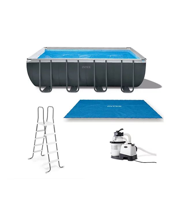 Intex Ultra XTR Above Ground Pool and Solar Cover - Image 3
