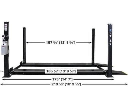 Atlas Apex 8 8,000 lb 4-Post Lift Car - Image 3
