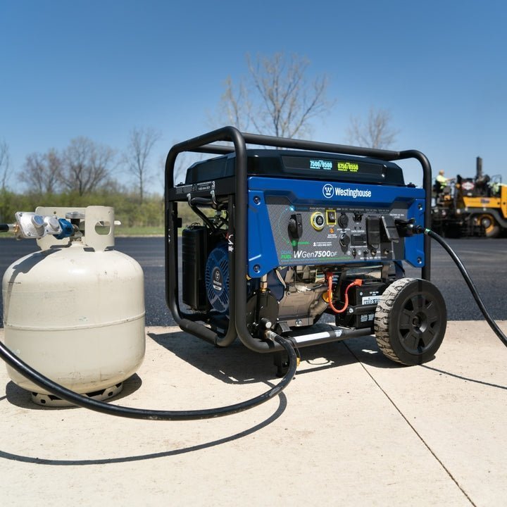 Westinghouse WGen7500DF Dual Fuel Portable Generator - Image 7