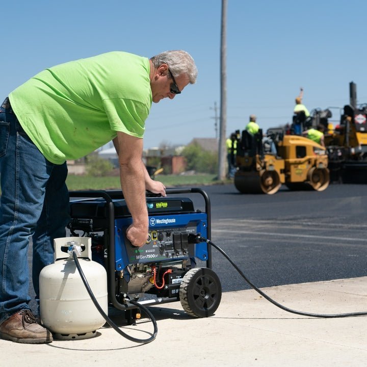 Westinghouse WGen7500DF Dual Fuel Portable Generator - Image 4