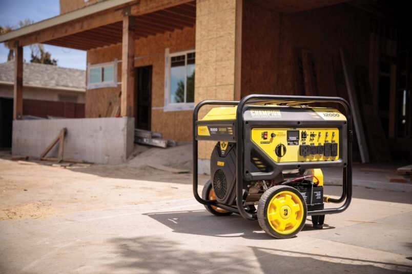 Champion Power Equipment 12,000-Watt Electric Start Dual Fuel Home Backup Portable Generator with CO Shield - Image 3