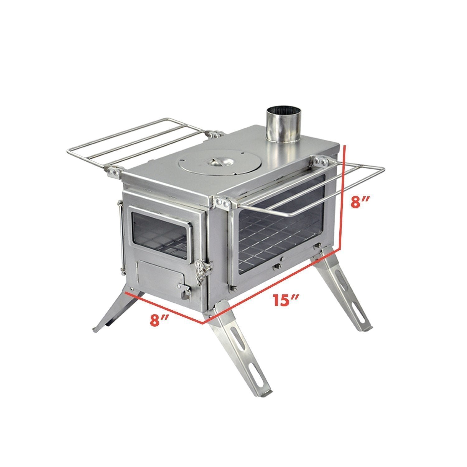 Winnerwell Nomad View Medium Wood Stove - Image 6