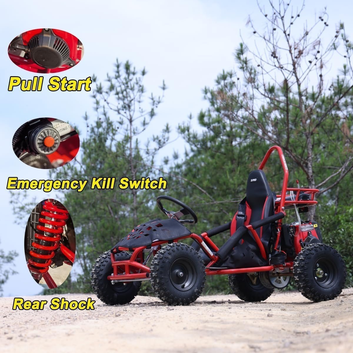 X-Pro Rover 50 Go Kart - Image 2