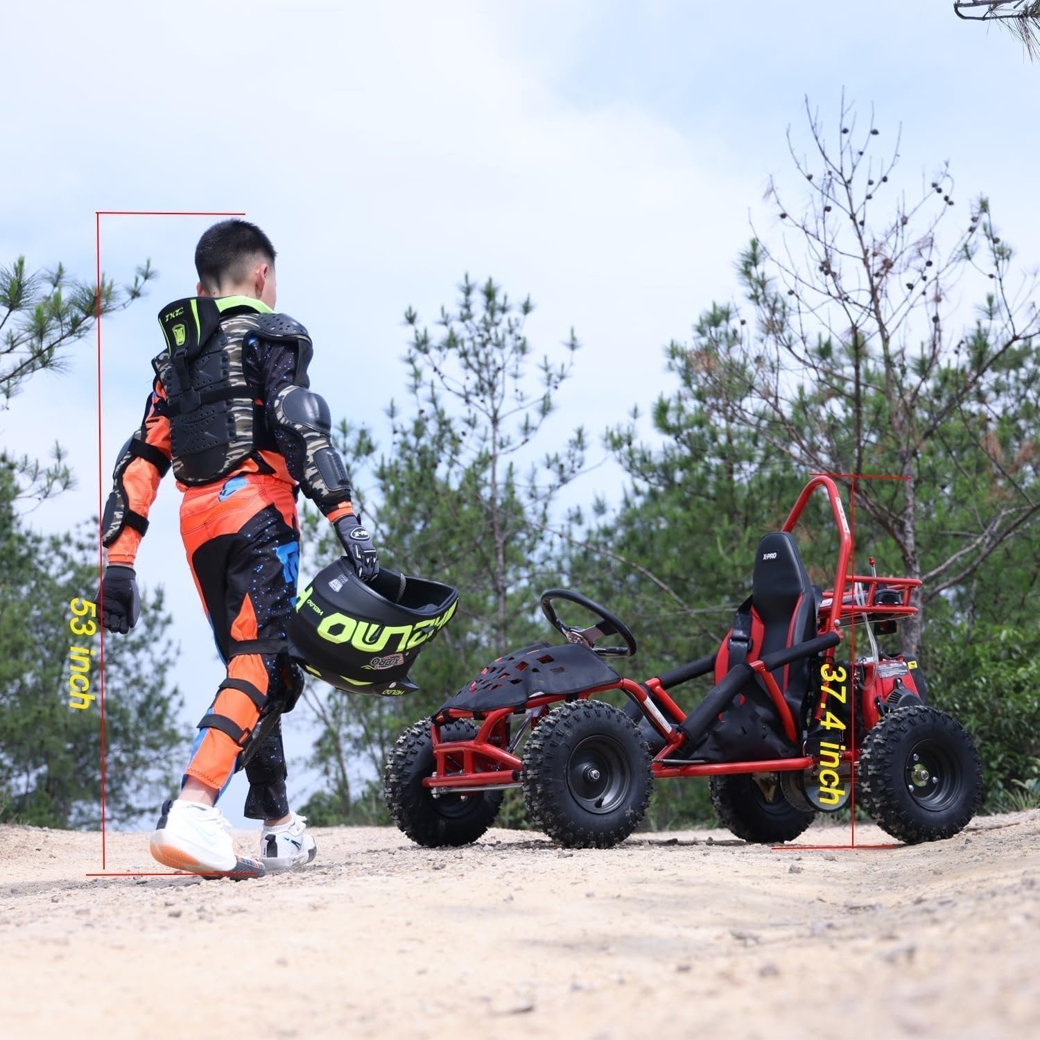 X-Pro Rover 50 Go Kart - Image 3