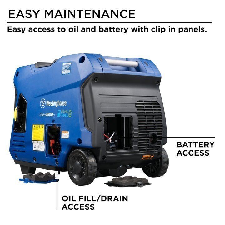 Westinghouse iGen4500 3700W/4500W Gas Inverter Generator - Image 6