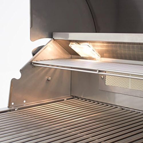 Blaze 32 Inch 4-Burner LTE Gas Grill with Rear Burner and Built-in Lighting System - Image 4