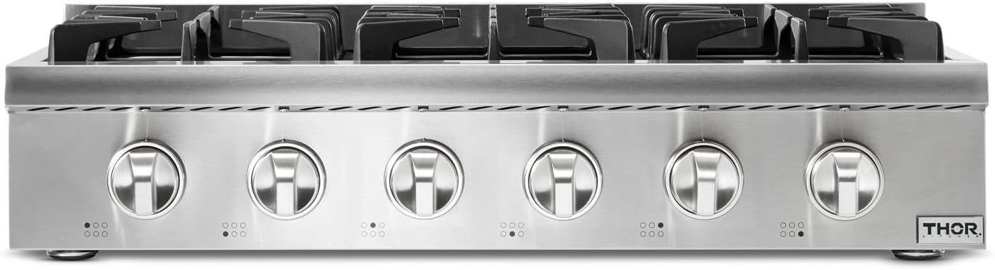 Thor Kitchen 36 Inch Gas Rangetop HRT3618U