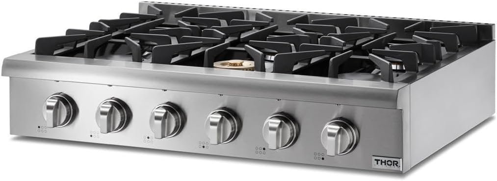 Thor Kitchen 36 Inch Gas Rangetop HRT3618U - Image 2