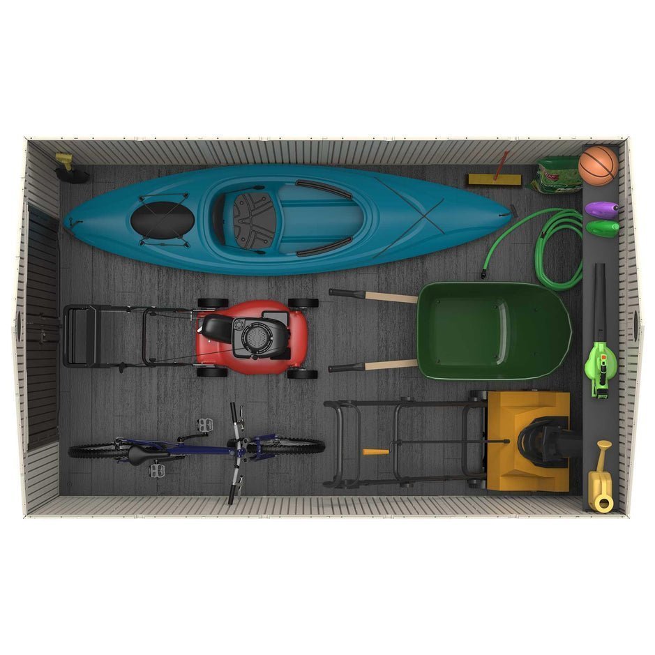 Lifetime 8 Ft. X 12.5 Ft. Outdoor Storage Shed – 60305 - Image 11
