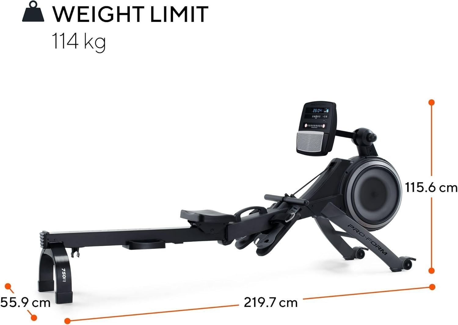 ProForm 750R Rower - Image 6