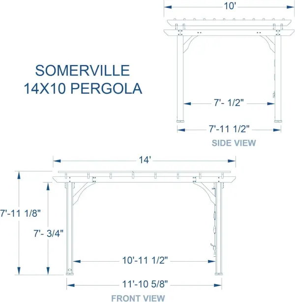 Backyard Discovery Somerville Pergola - Image 5