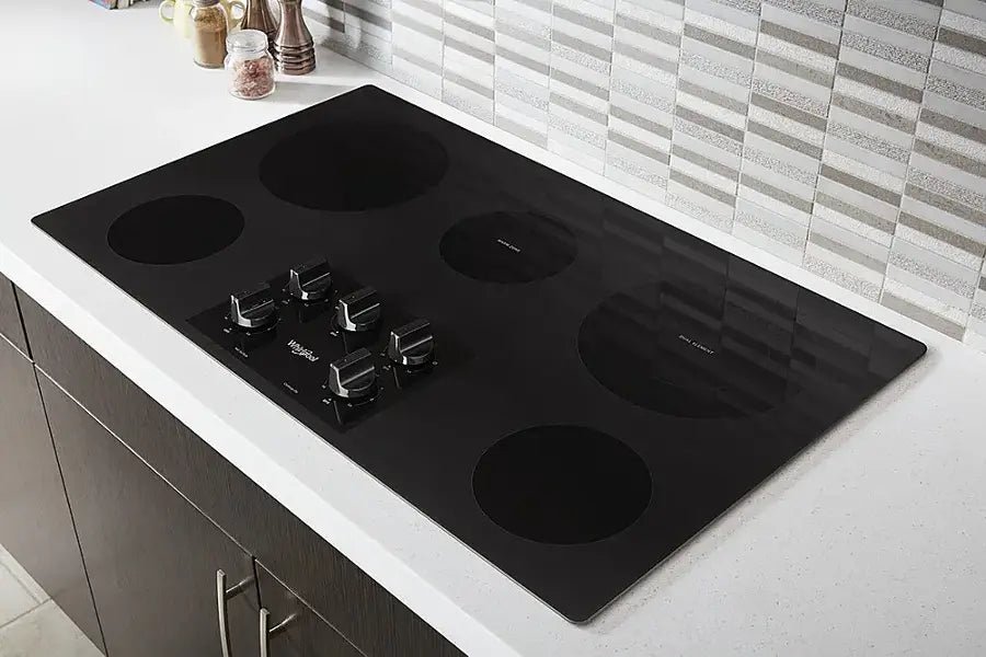 Whirlpool 36-Inch Electric Ceramic Glass Cooktop WCE55US6HB - Image 5