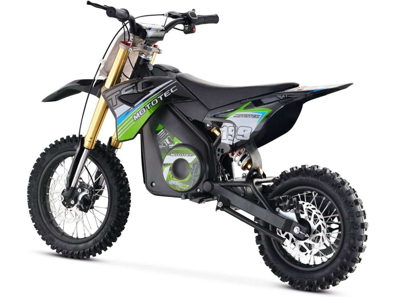 MotoTec Kids Electric Ride-On Dirt Bike - Image 2