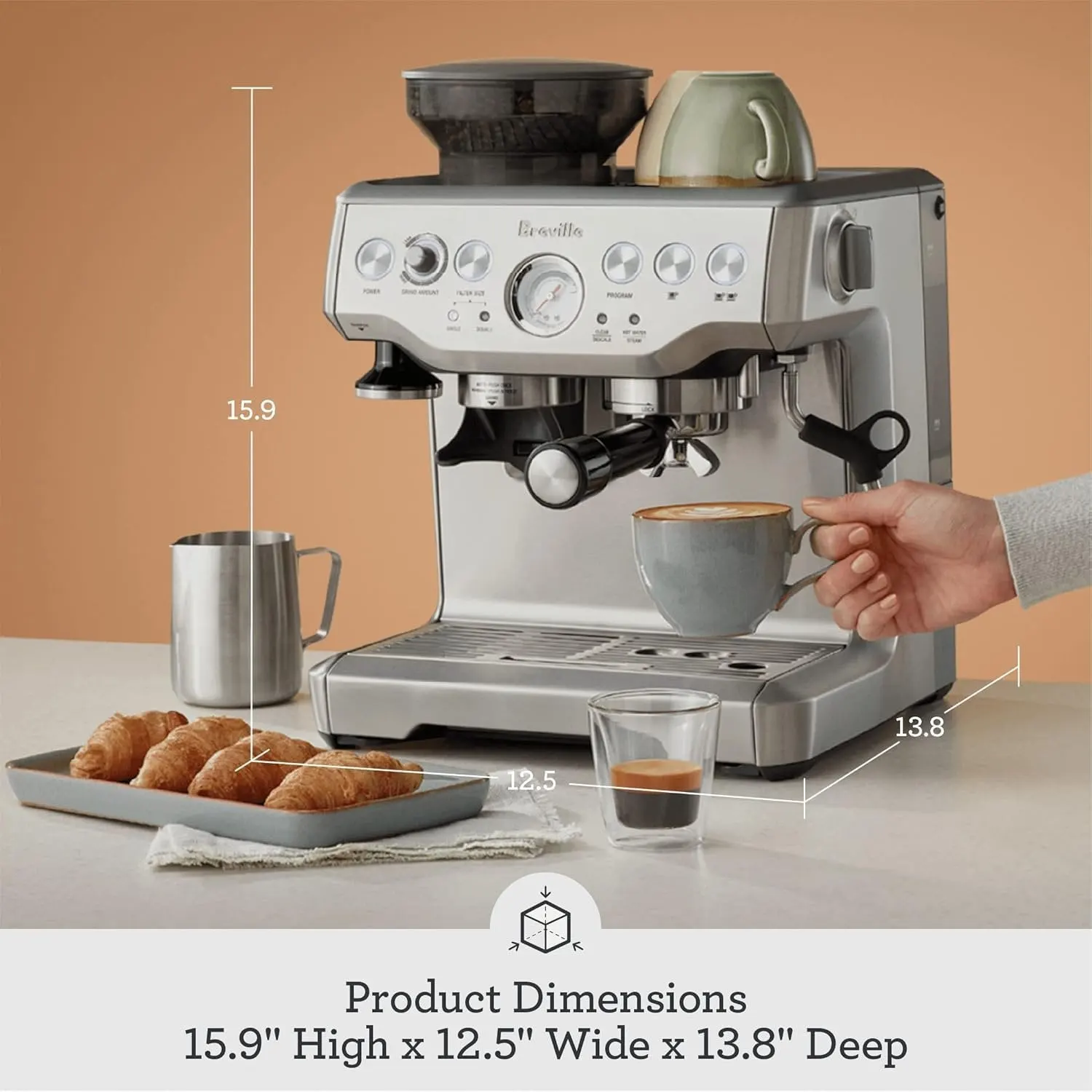 Breville Barista Express Espresso Machine - Image 7