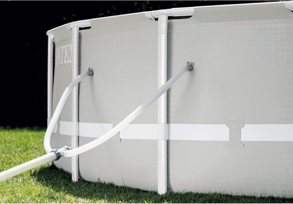 Intex 26755EH Prism Frame Premium Above Ground Swimming Pool Set: 20ft x 52 - Image 2