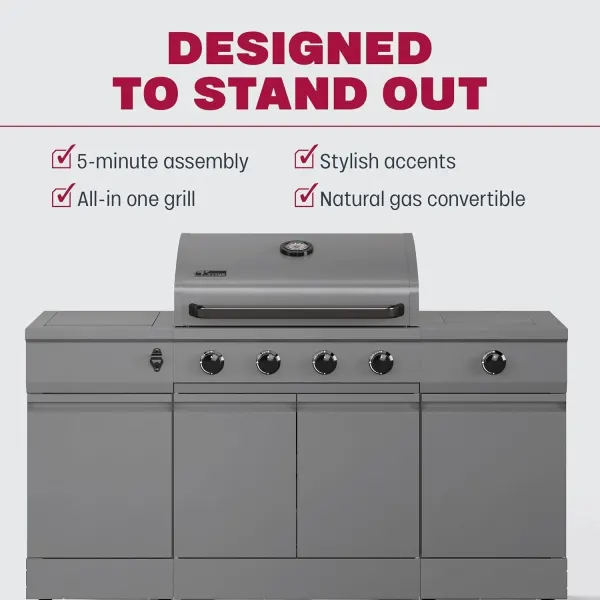 TYTUS Fresno Series 5 Burner Grill TDT-021 - Image 7