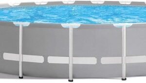 Intex 26755EH Prism Frame Premium Above Ground Swimming Pool Set: 20ft x 52