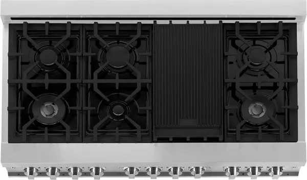 ZLINE 48″ Professional Dual Fuel Range - Image 2