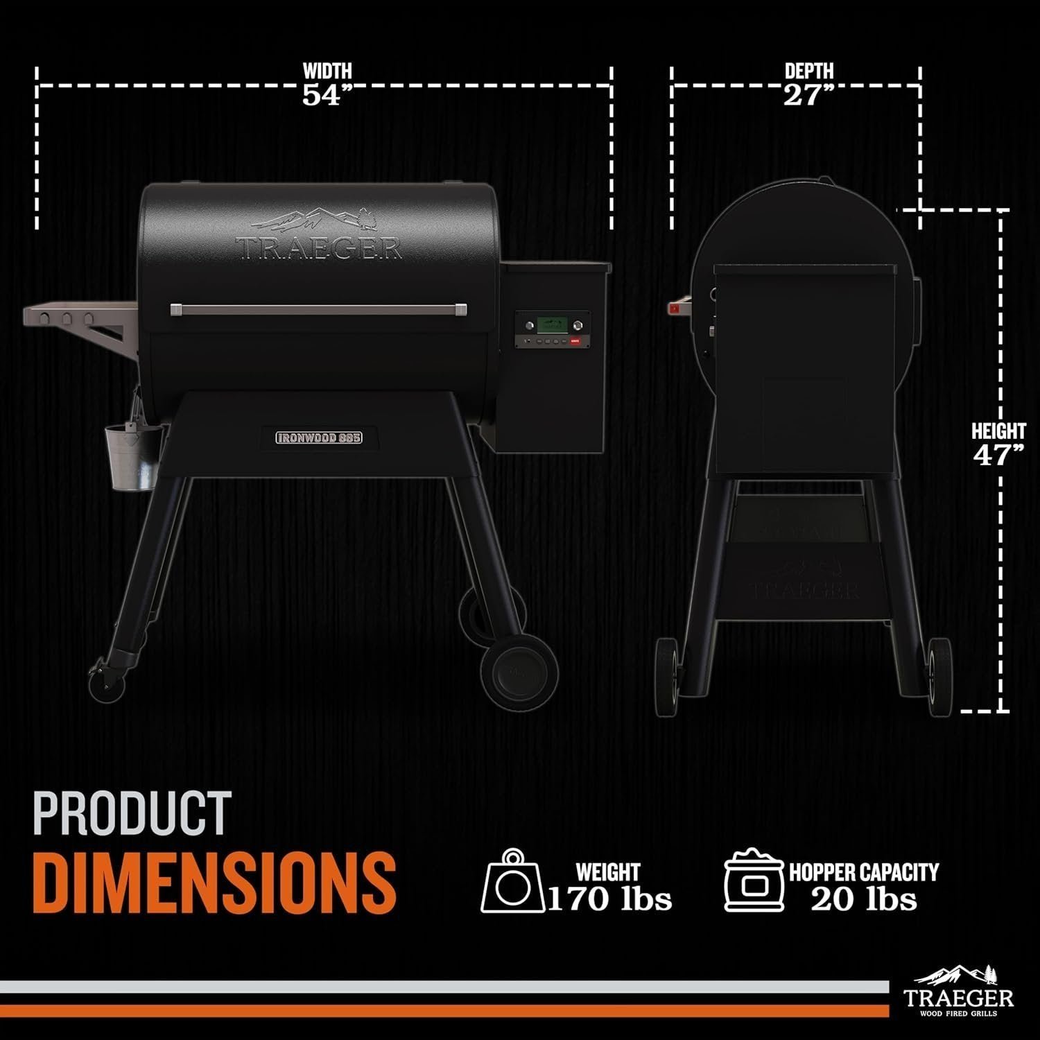 Traeger Ironwood 885 Pellet Grill - Image 4
