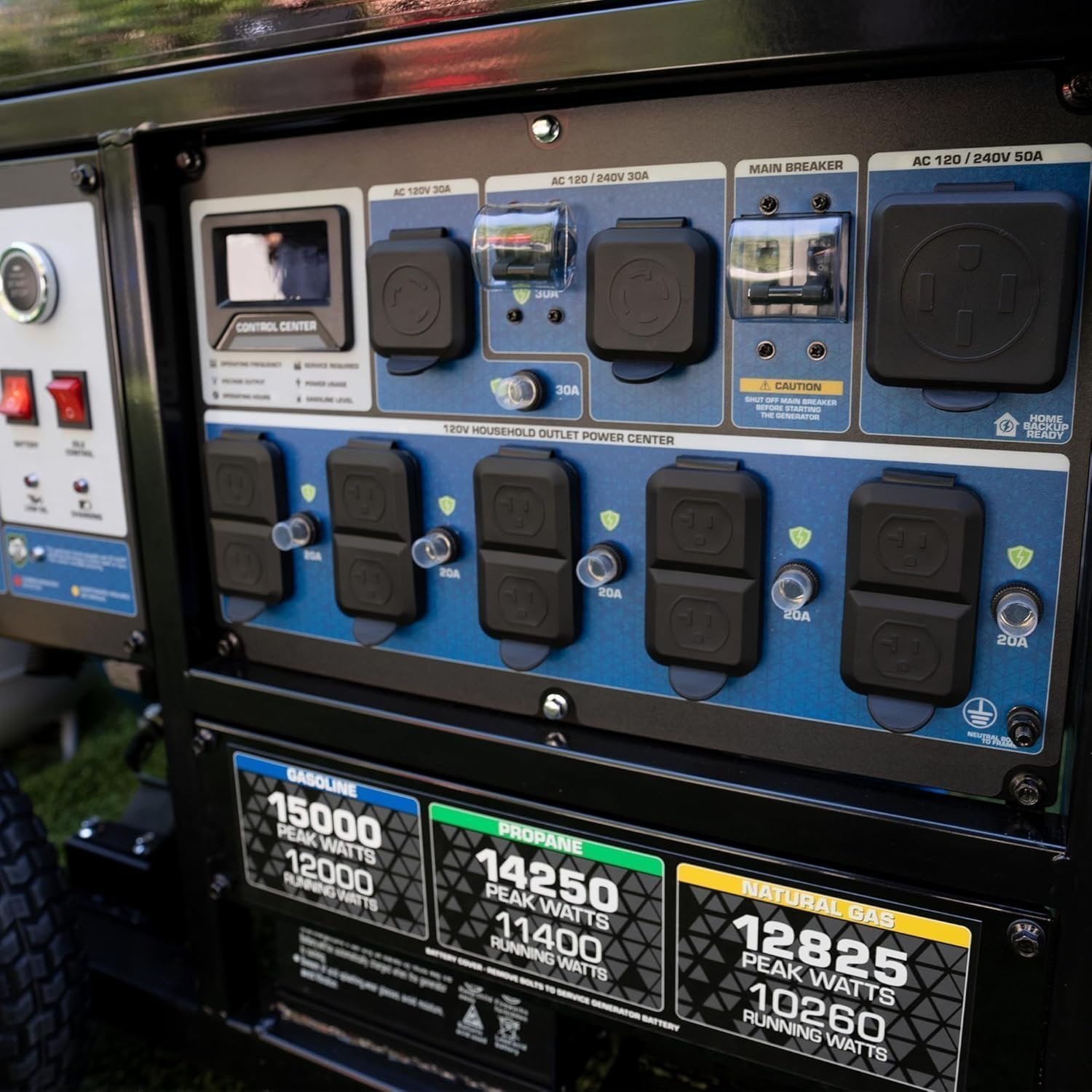 DuroMax 15,000-Watt Tri-Fuel Portable Generator XP15000HXT - Image 10