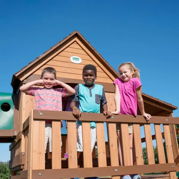 Backyard Discovery Woodridge Elite Cedar Swing Set/Playset - Image 2