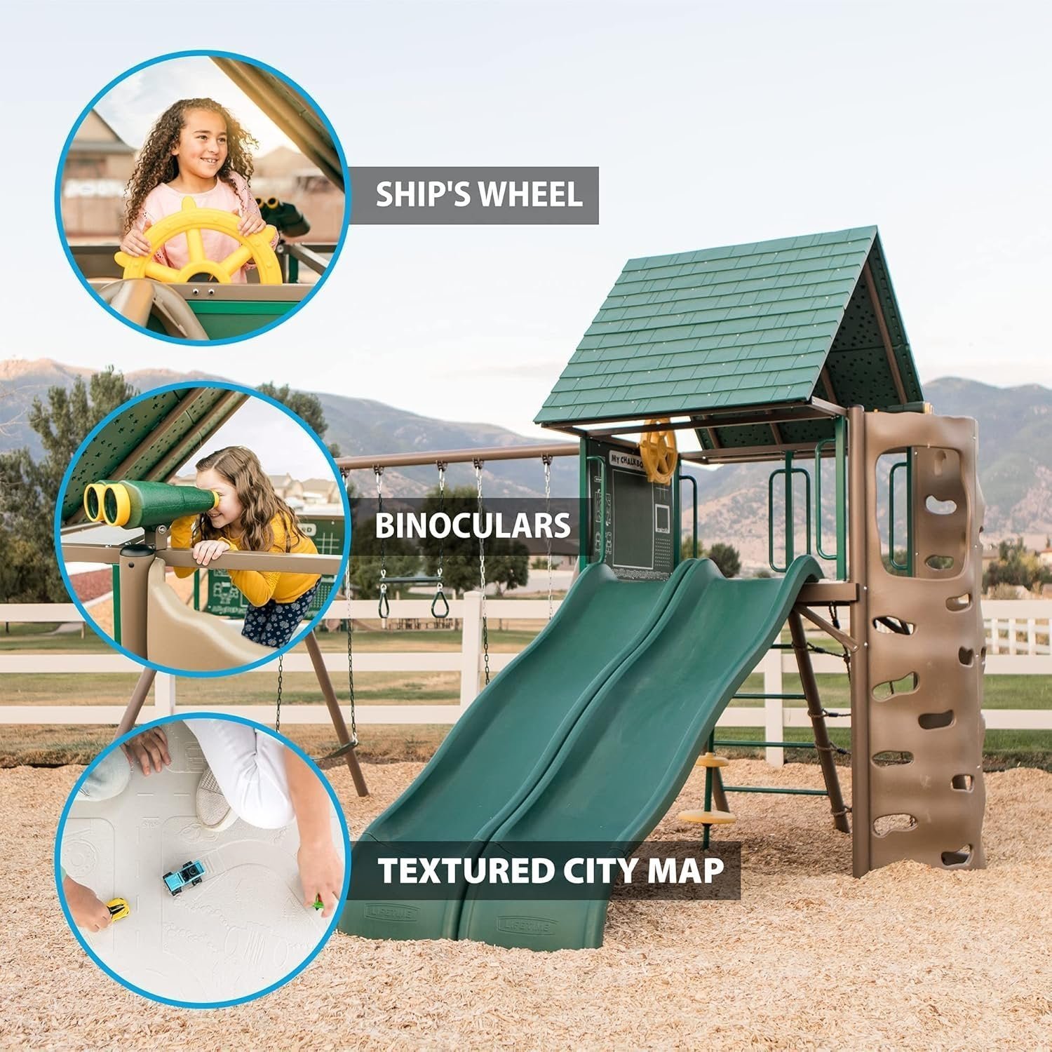 Lifetime Big Stuff Swing Set - Image 4