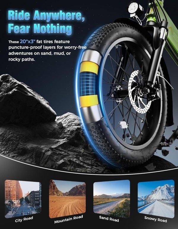 Jasion EB7 2.0 All Terrain Electric Bike - Image 8