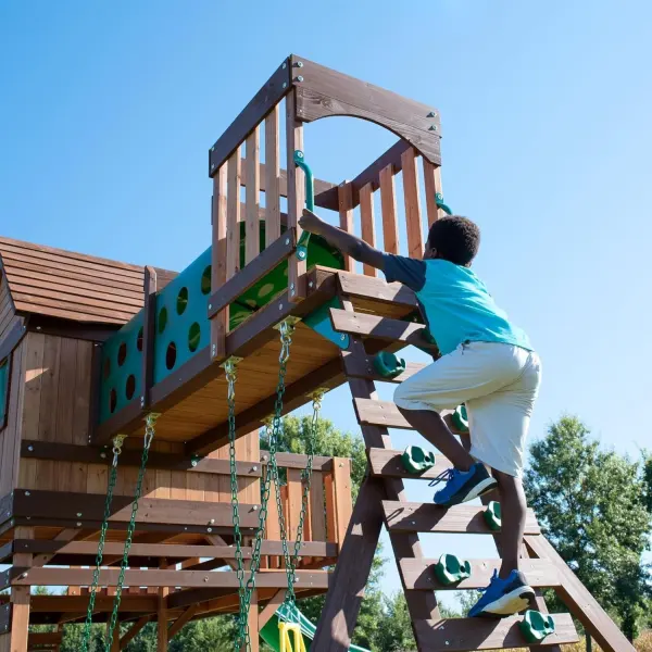 Backyard Discovery Woodridge Elite Cedar Swing Set/Playset - Image 7