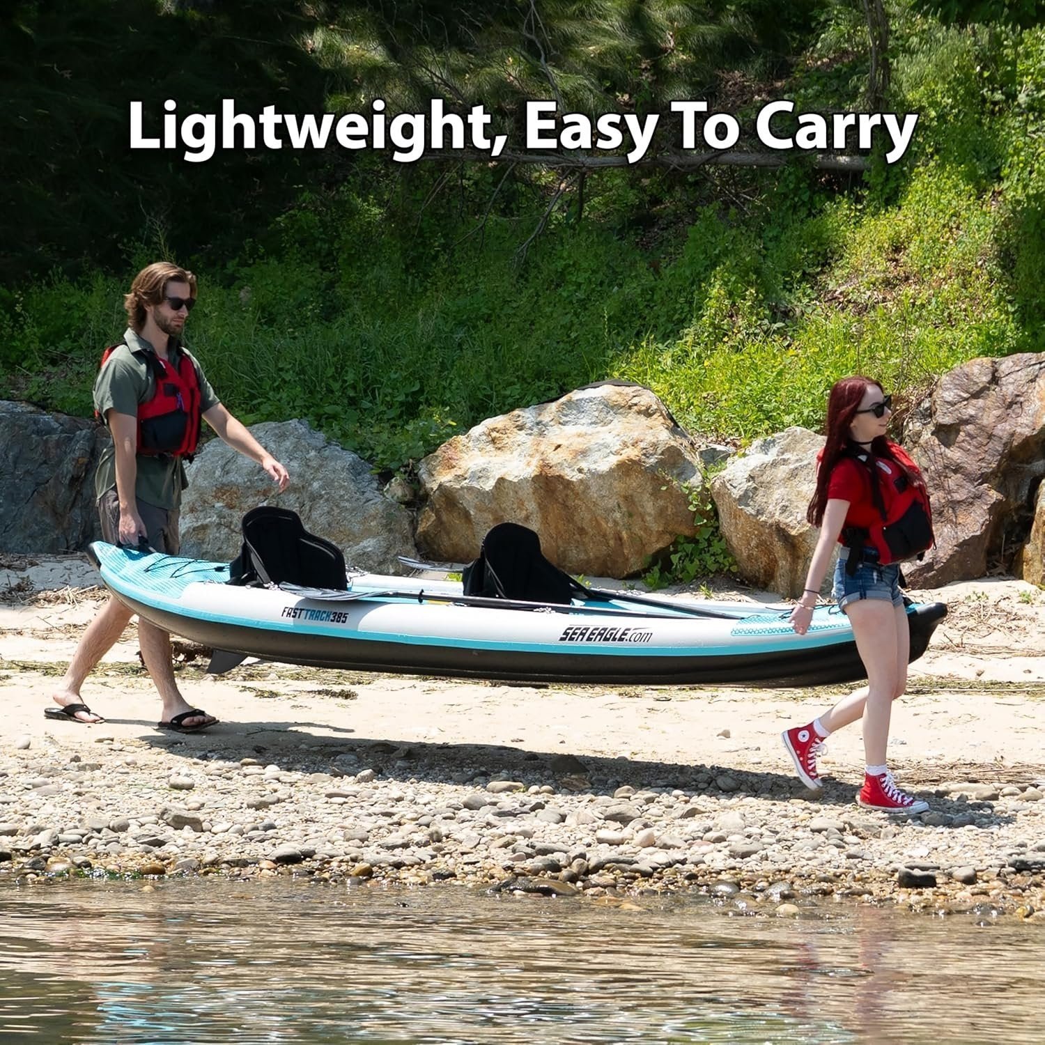 Sea Eagle 385ft FastTrack™ V-bottom Inflatable Kayak - Image 2