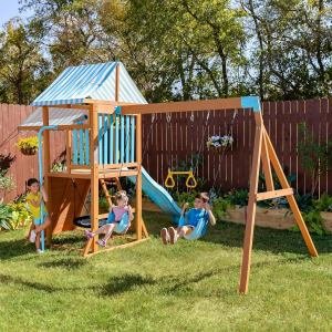 Teamson Kids Laguna Swing Set Playset - Image 7