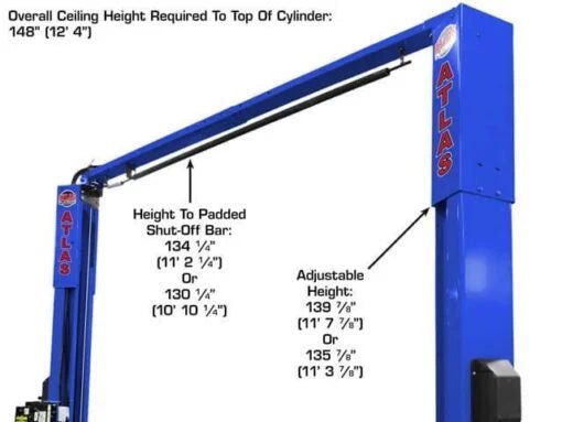Atlas Platinum PVL10 10,000 lb Overhead Lift - Image 3