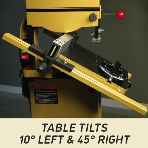 Powermatic 14-Inch Woodworking Bandsaw, 1-1/2 HP, 115/230V 1Ph (Model PWBS-14CS) - Image 3
