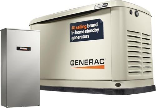 Generac Guardian 22kW Home Standby Generator with 200 Amp Transfer Switch, Durable All Aluminum, WiFi Enabled with G-Force Engine, Easy to Use, Whole House Power Backup, Smart Outage Solution – Bisque - Image 4