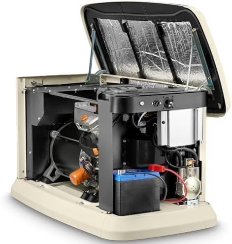 Generac Guardian 22kW Home Standby Generator with 200 Amp Transfer Switch, Durable All Aluminum, WiFi Enabled with G-Force Engine, Easy to Use, Whole House Power Backup, Smart Outage Solution – Bisque - Image 2