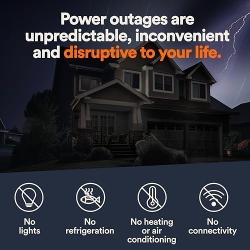 Generac Guardian 22kW Home Standby Generator with 200 Amp Transfer Switch, Durable All Aluminum, WiFi Enabled with G-Force Engine, Easy to Use, Whole House Power Backup, Smart Outage Solution – Bisque - Image 3
