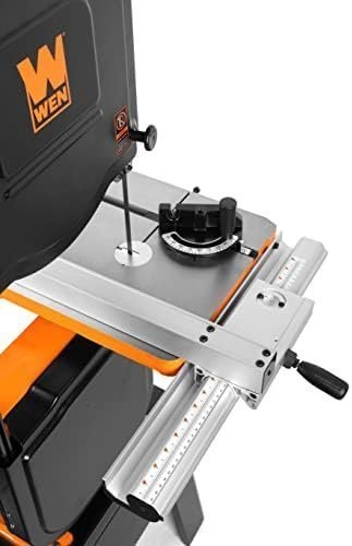 WEN Industrial Band Saw, 14-Inch, 1 HP Dual-Voltage 120V/240V, Two-Speed (BA1411) - Image 3