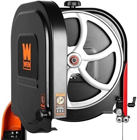 WEN Industrial Band Saw, 14-Inch, 1 HP Dual-Voltage 120V/240V, Two-Speed (BA1411) - Image 7