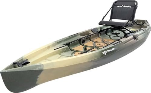 NuCanoe Unlimited Sit-on-Top Fishing/Hunting Kayak (Pivot Pedal Drive/EPS Trolling Motor Compatible) - Image 2